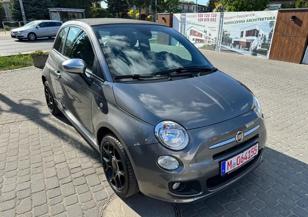 samochody osobowe Fiat 500 cena 33900 przebieg: 114000, rok produkcji 2013 z Warszawa